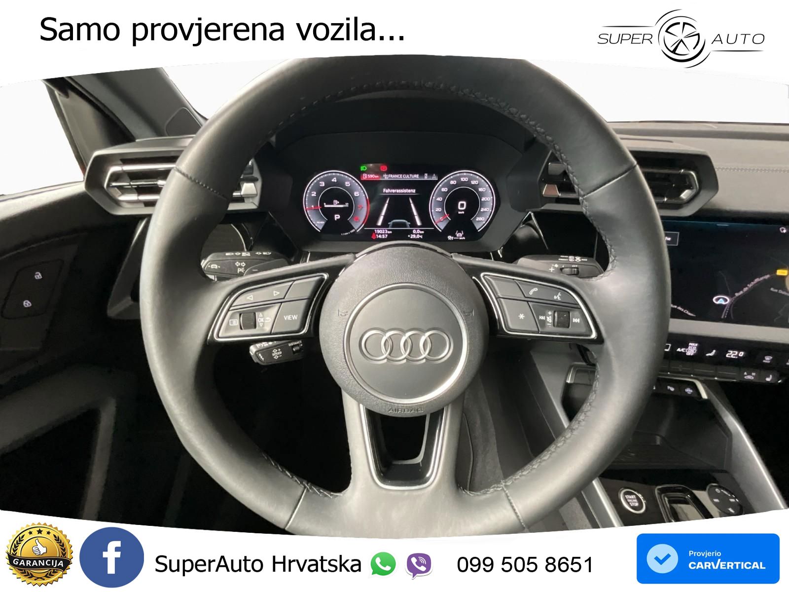 Audi A3 Sportback 30 TFSI (116 KS) Mild Hybrid S tronic advanced