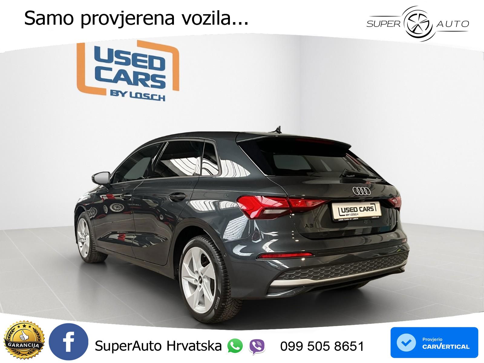 Audi A3 Sportback 30 TFSI (116 KS) Mild Hybrid S tronic advanced