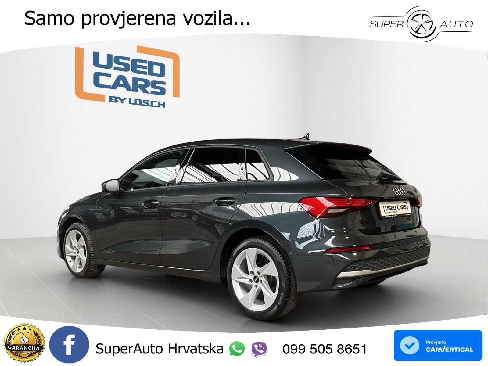 Audi A3 Sportback 30 TFSI (116 KS) Mild Hybrid S tronic advanced