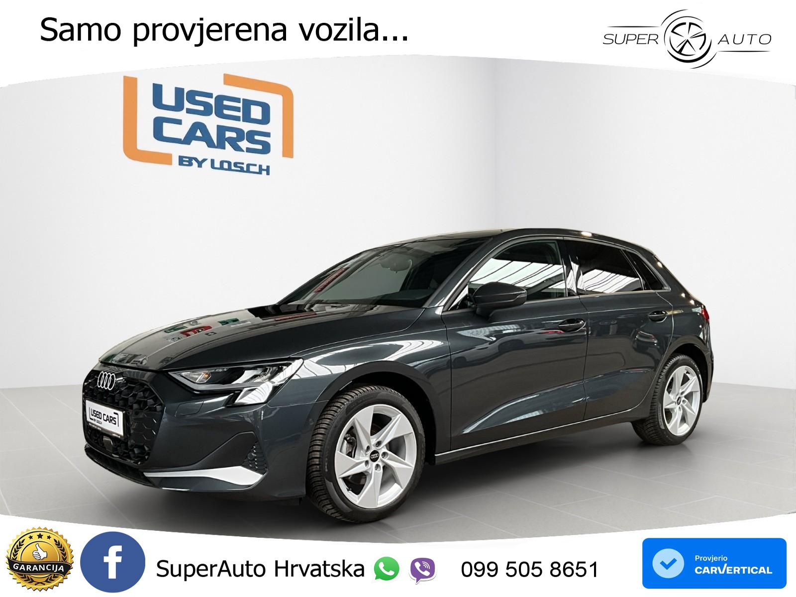 Audi A3 Sportback 30 TFSI (116 KS) Mild Hybrid S tronic advanced