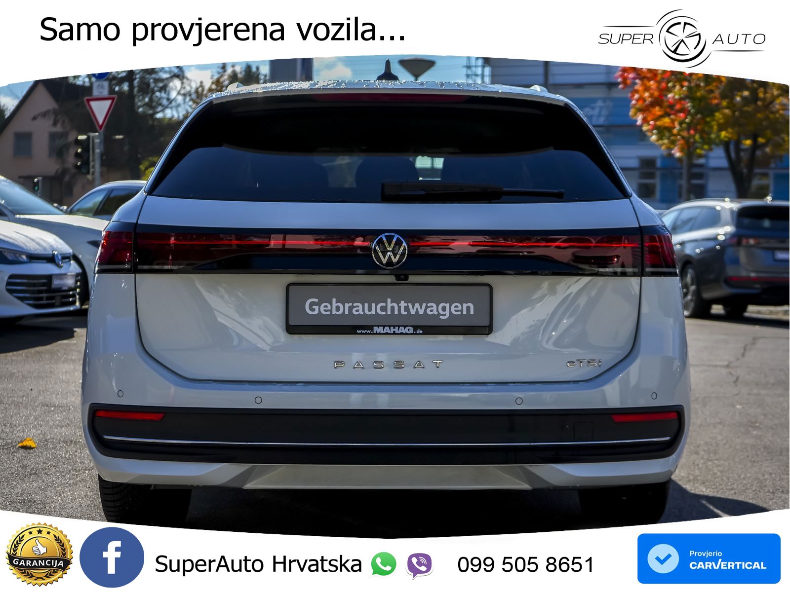 Volkswagen Passat Variant 1.5 eTSI (150 KS) DSG Business LED+GR SJED+ACC