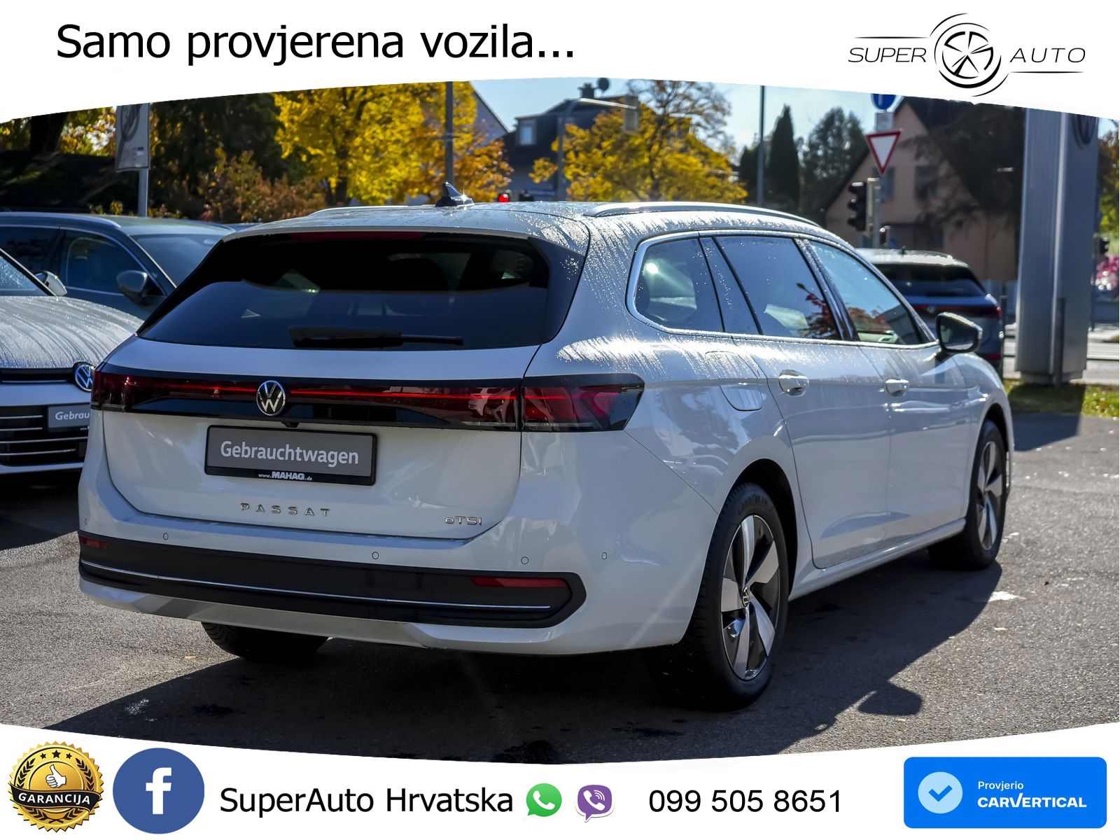 Volkswagen Passat Variant 1.5 eTSI (150 KS) DSG Business LED+GR SJED+ACC