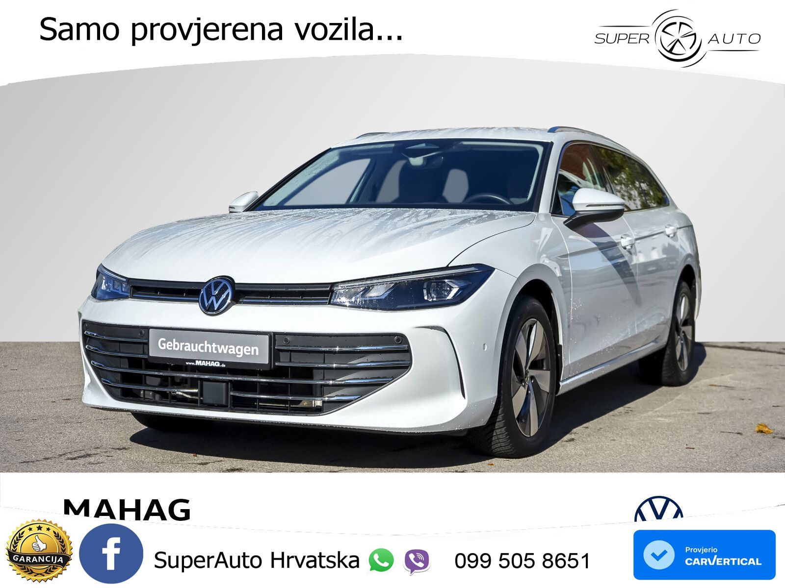 Volkswagen Passat Variant 1.5 eTSI (150 KS) DSG Business LED+GR SJED+ACC