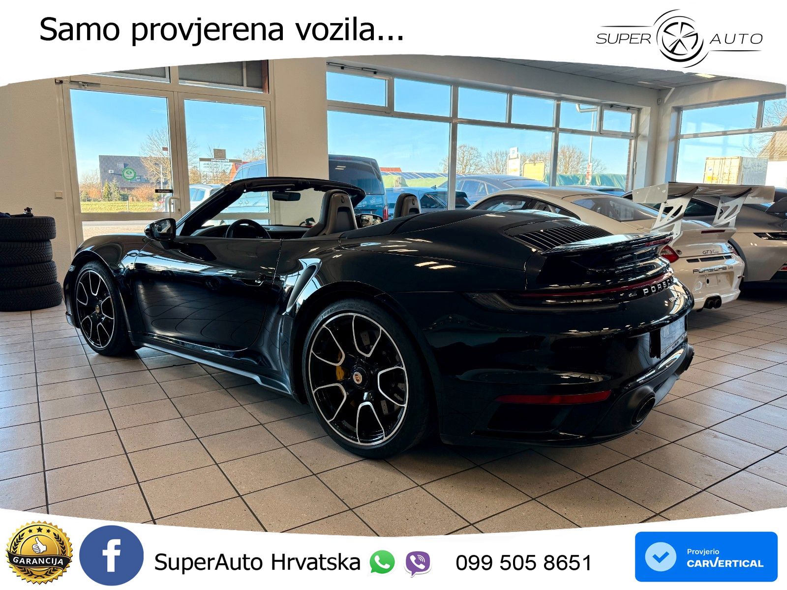 Porsche 911 Turbo S Cabriolet 3.8 (650 KS) PDK MATRIX+GR SJED+KAM