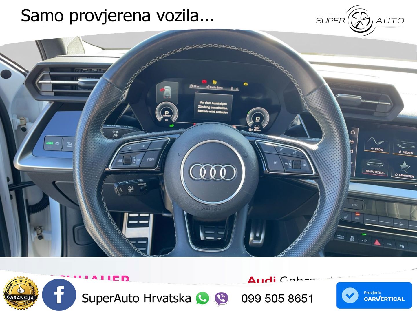 Audi A3 45 TFSIe (245 KS) S tronic S line LED+GR SJED+ACC