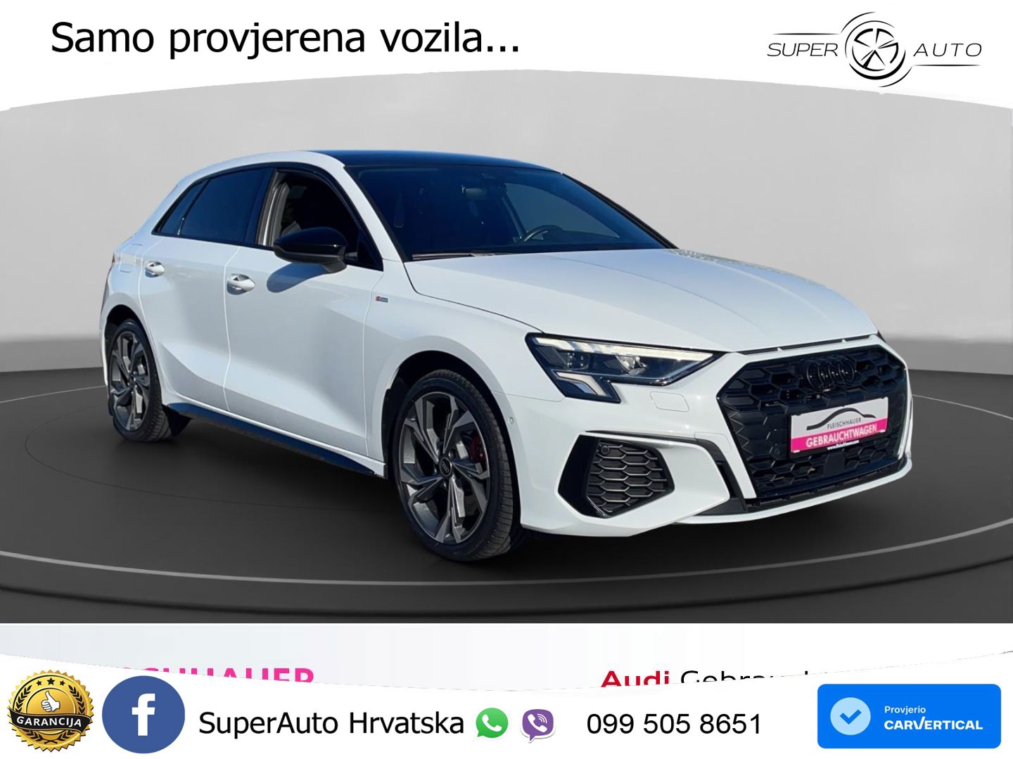 Audi A3 45 TFSIe (245 KS) S tronic S line LED+GR SJED+ACC
