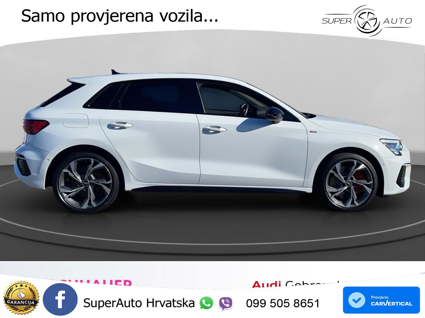 Audi A3 45 TFSIe (245 KS) S tronic S line LED+GR SJED+ACC