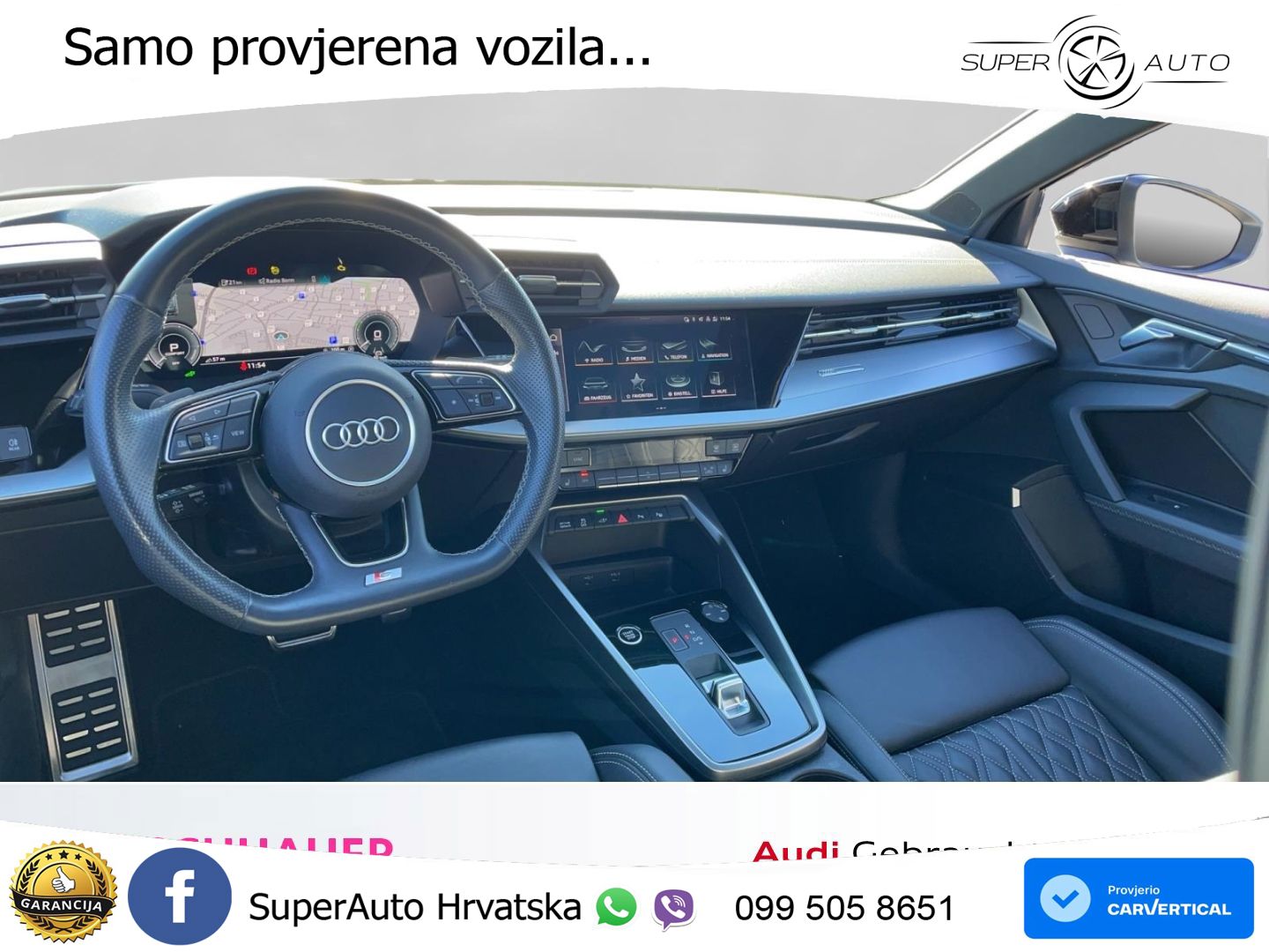 Audi A3 45 TFSIe (245 KS) S tronic S line LED+GR SJED+ACC