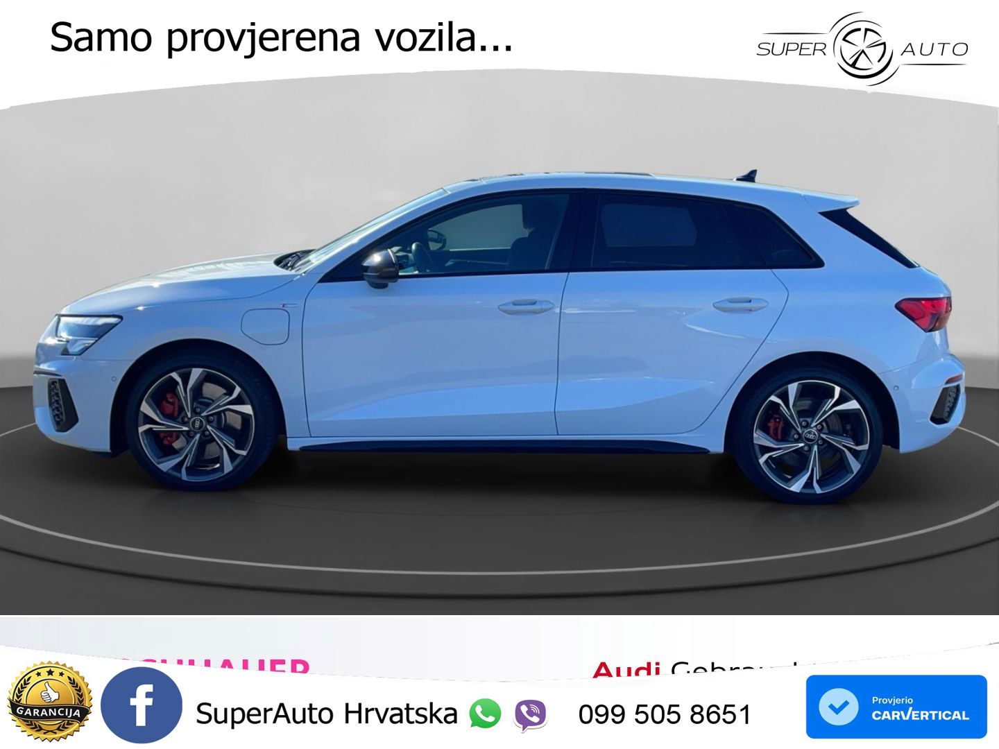 Audi A3 45 TFSIe (245 KS) S tronic S line LED+GR SJED+ACC