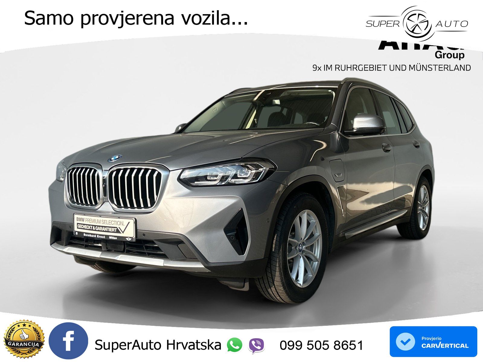BMW X3 30e xDrive Steptronic LED+GR SJED+ACC