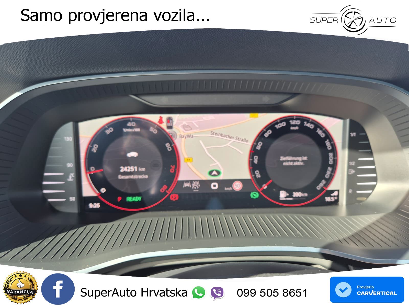 Škoda Octavia Combi 1.5 TSI (150 KS) DSG SportLine LED+GR SJED+ACC
