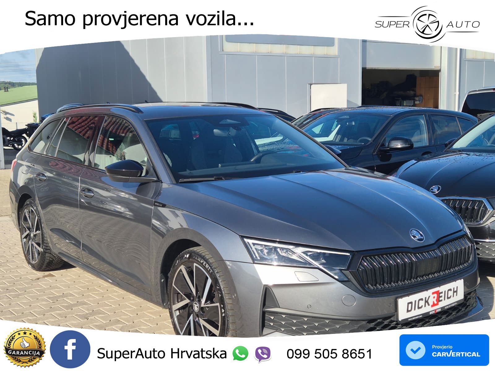 Škoda Octavia Combi 1.5 TSI (150 KS) DSG SportLine LED+GR SJED+ACC