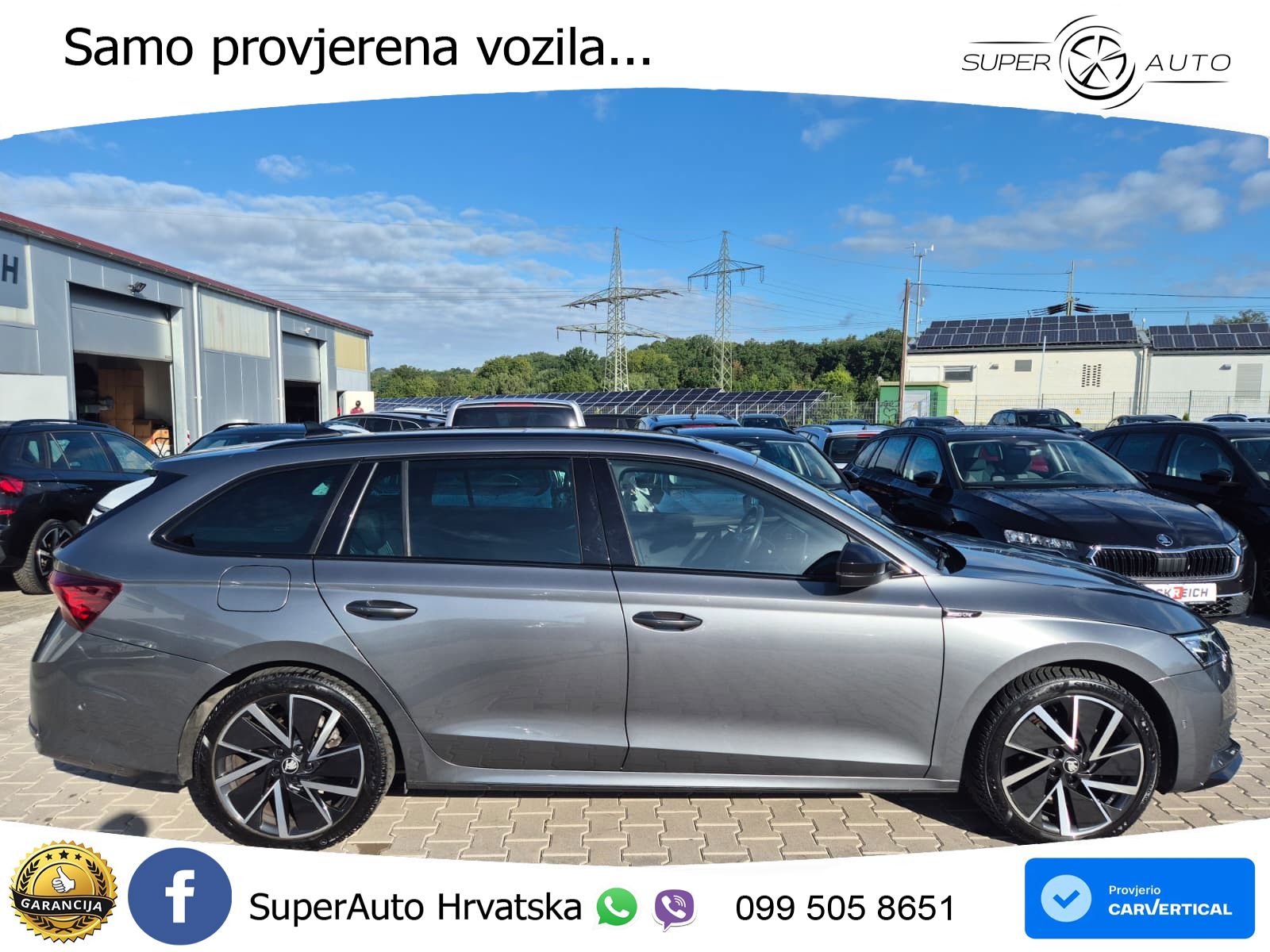 Škoda Octavia Combi 1.5 TSI (150 KS) DSG SportLine LED+GR SJED+ACC