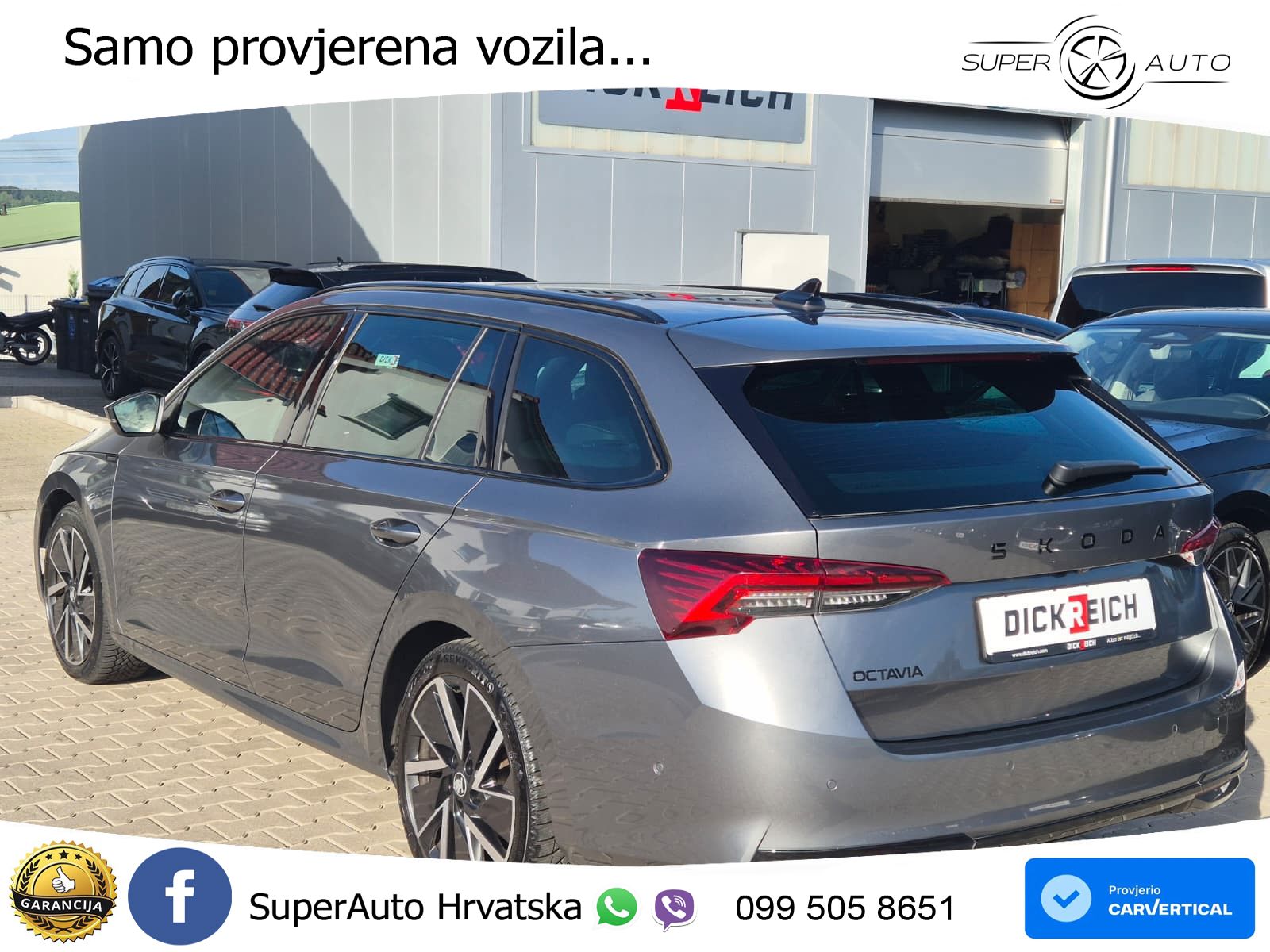 Škoda Octavia Combi 1.5 TSI (150 KS) DSG SportLine LED+GR SJED+ACC