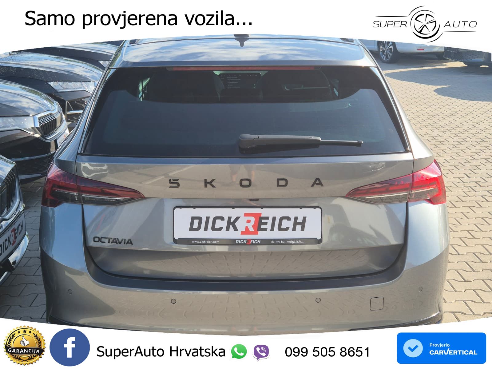 Škoda Octavia Combi 1.5 TSI (150 KS) DSG SportLine LED+GR SJED+ACC