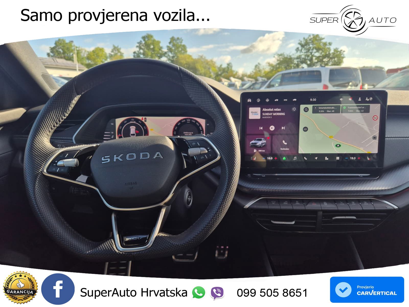 Škoda Octavia Combi 1.5 TSI (150 KS) DSG SportLine LED+GR SJED+ACC
