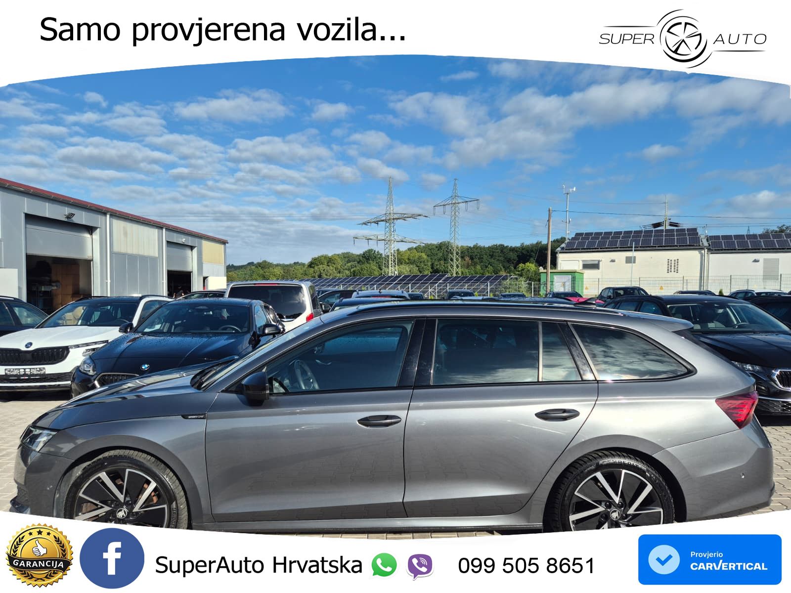 Škoda Octavia Combi 1.5 TSI (150 KS) DSG SportLine LED+GR SJED+ACC
