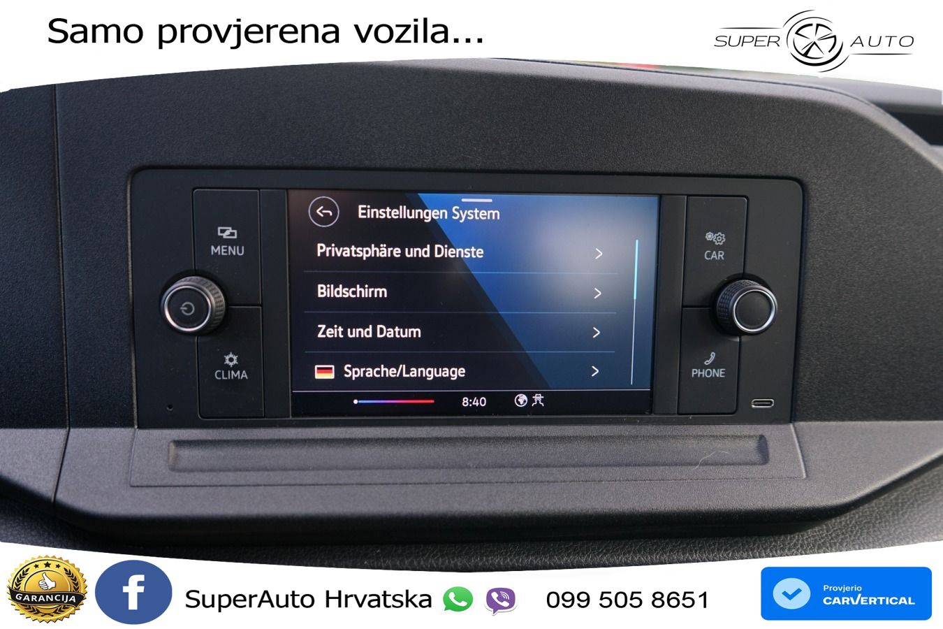 Volkswagen Caddy Kombi Maxi 2.0 TDI*Lane Assist* 102 KS