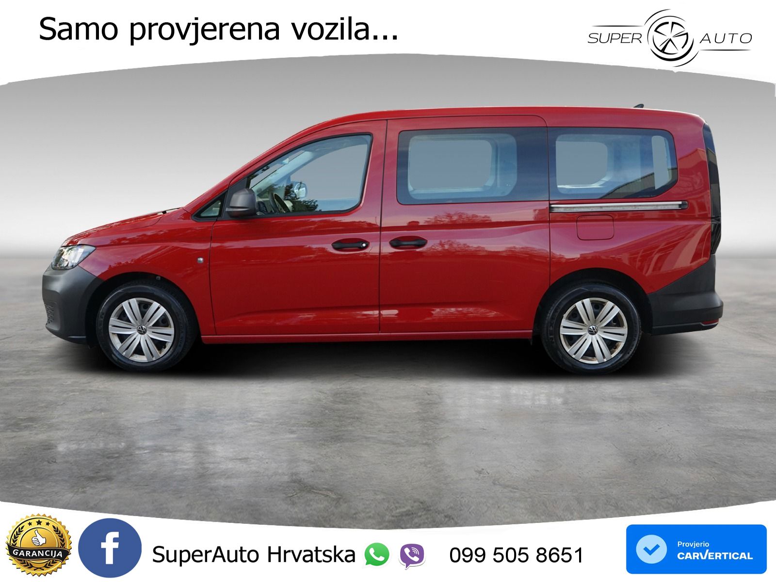 Volkswagen Caddy Kombi Maxi 2.0 TDI*Lane Assist* 102 KS