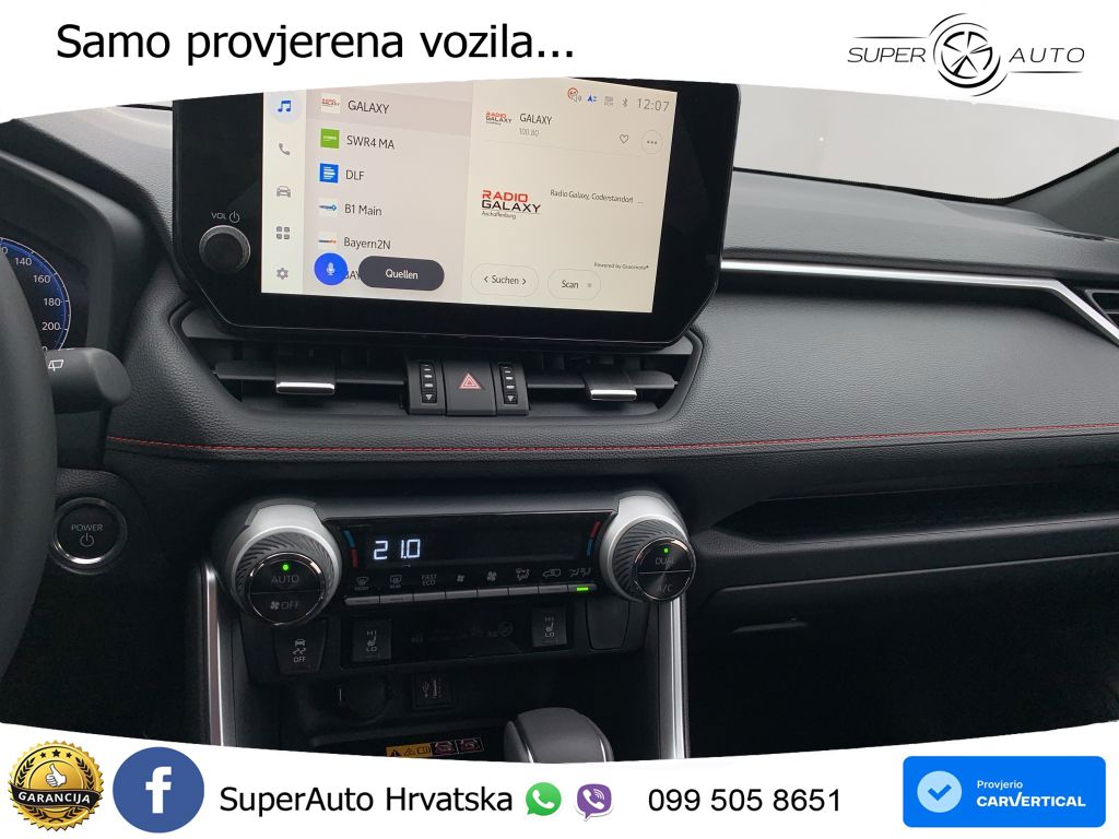 Toyota RAV4 2.5 (306 KS) Hybrid AWD-i eCVT LED+GR SJED+ACC
