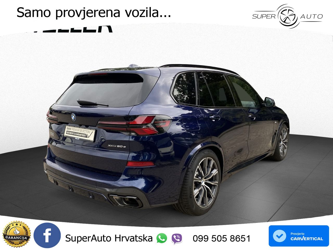 BMW X5 50e (489 KS) xDrive Steptronic M Sport ACC+HEAD+4xGR SJED+360+PANO