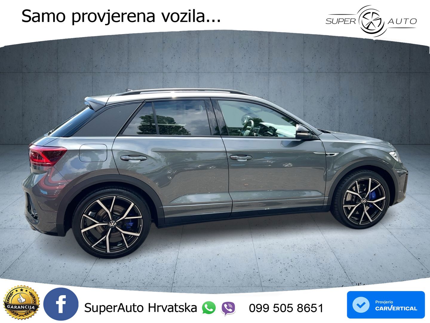 Volkswagen T-Roc I R 2.0 TSI (300 KS) OPF 4M DSG MATRIX+GR SJED+KAM