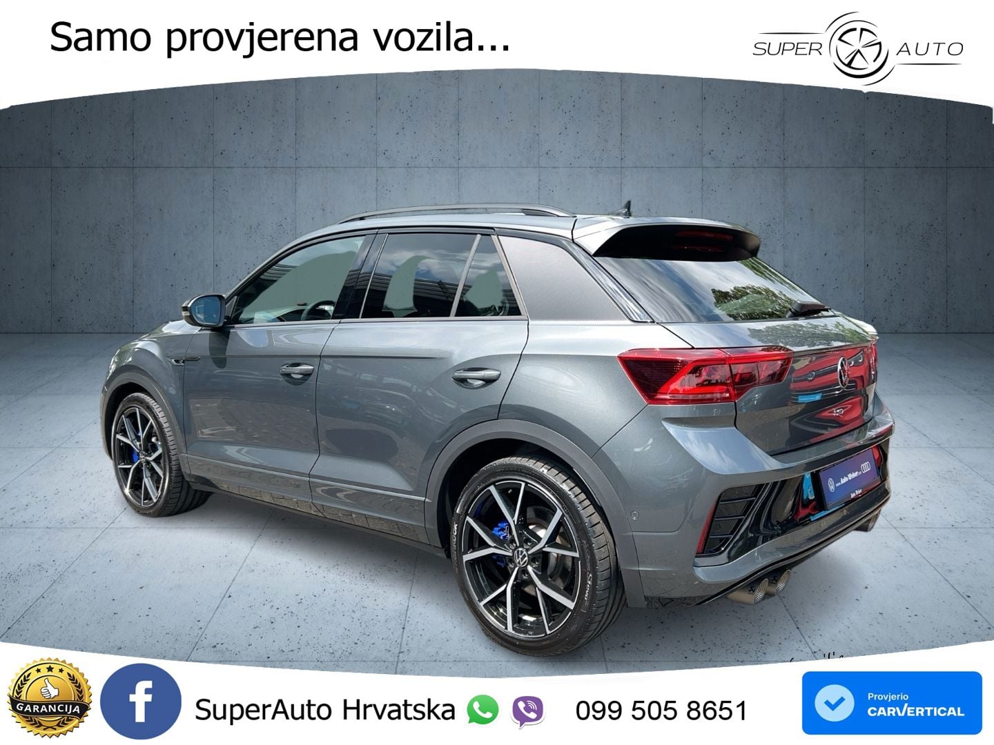 Volkswagen T-Roc I R 2.0 TSI (300 KS) OPF 4M DSG MATRIX+GR SJED+KAM
