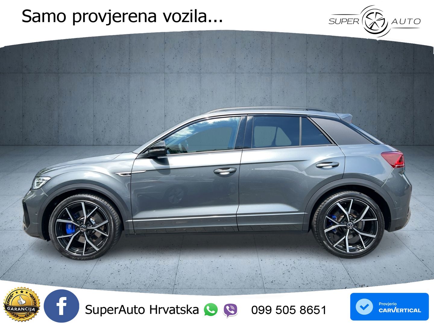 Volkswagen T-Roc I R 2.0 TSI (300 KS) OPF 4M DSG MATRIX+GR SJED+KAM