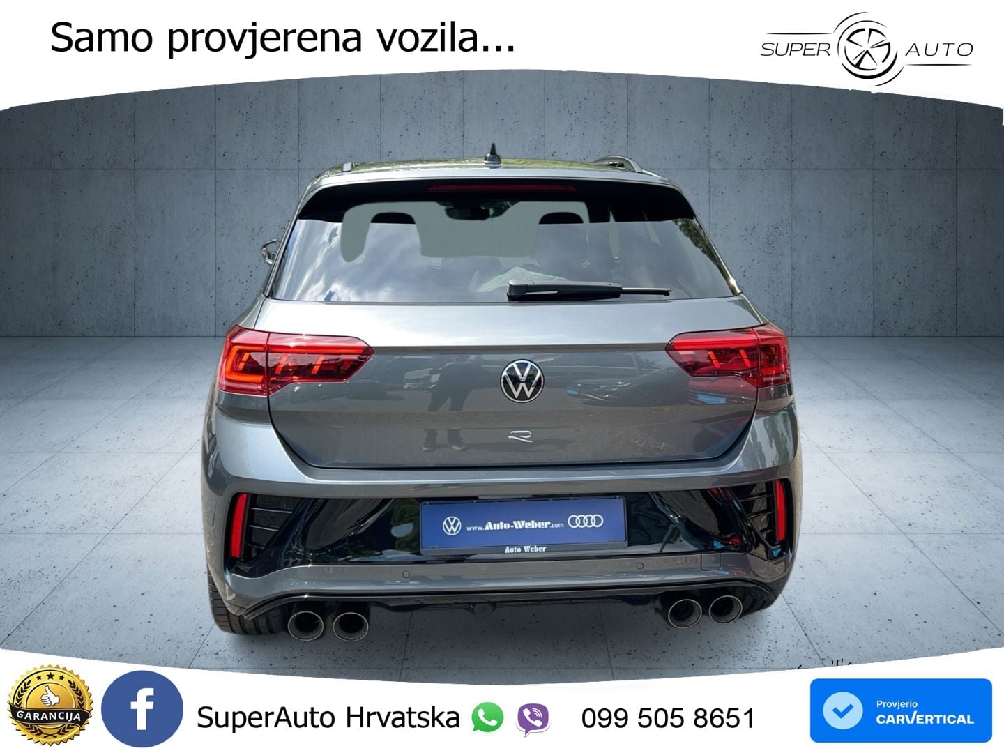 Volkswagen T-Roc I R 2.0 TSI (300 KS) OPF 4M DSG MATRIX+GR SJED+KAM