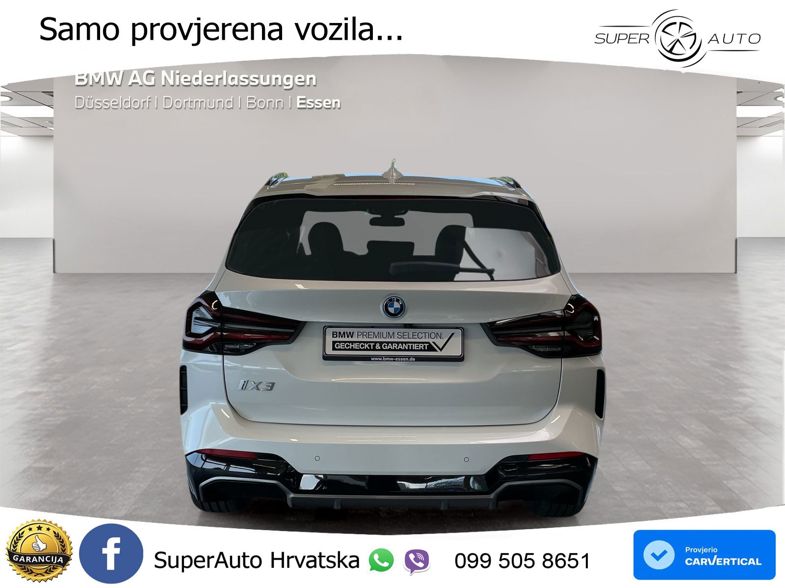 BMW iX3 80 kWh (286 KS)