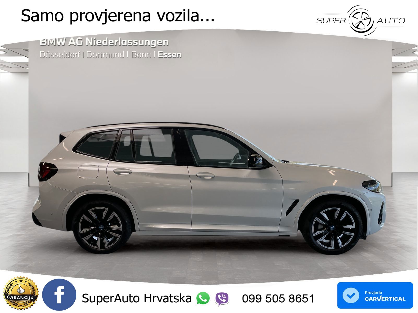 BMW iX3 80 kWh (286 KS)