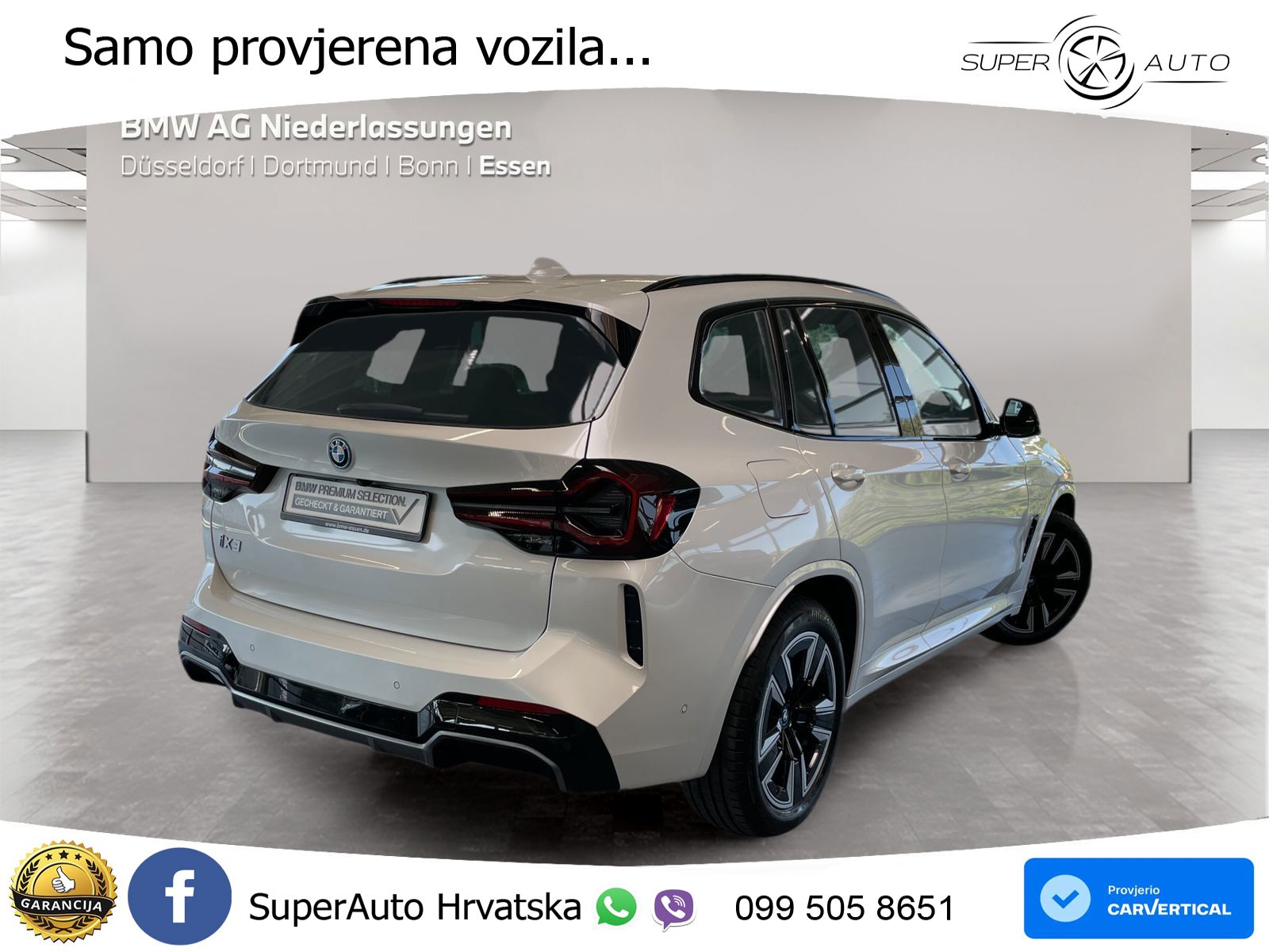 BMW iX3 80 kWh (286 KS)