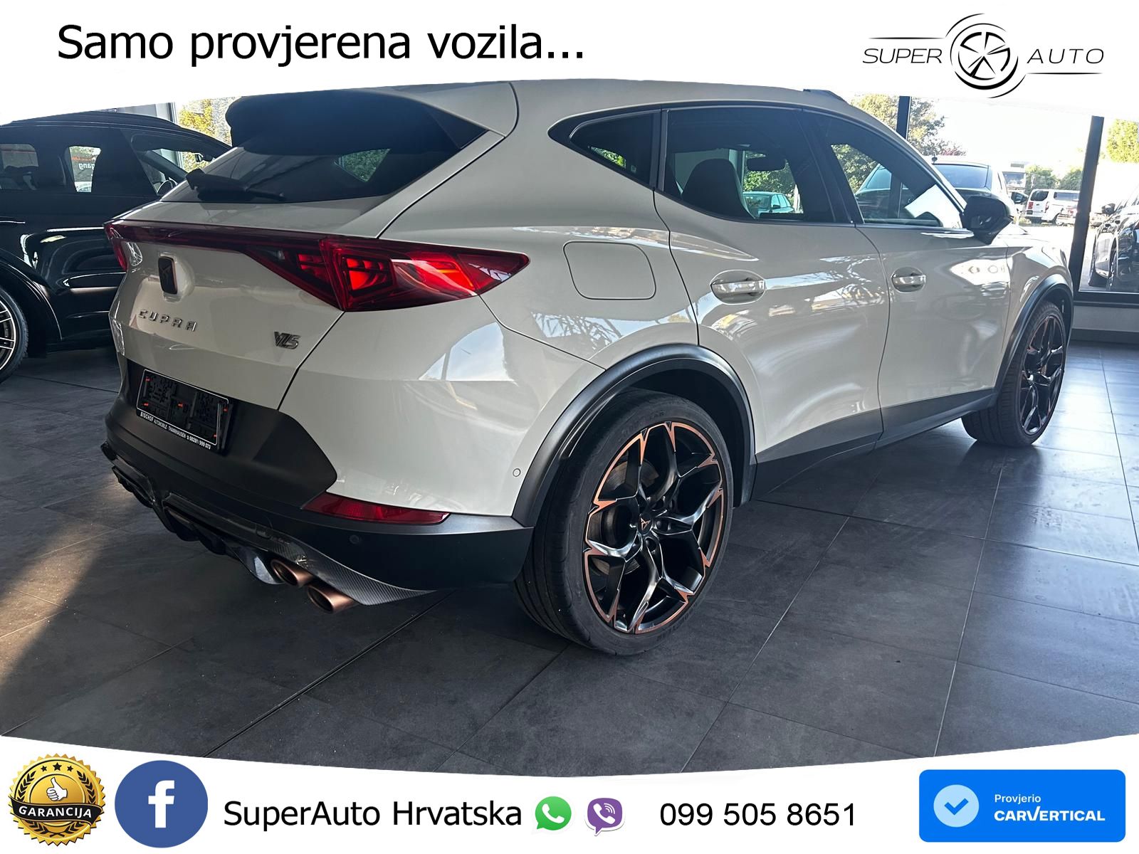 Cupra Formentor VZ5 2.5 TSI (390 KS) 4Drive DSG MATRIX+GR SJED+KAM