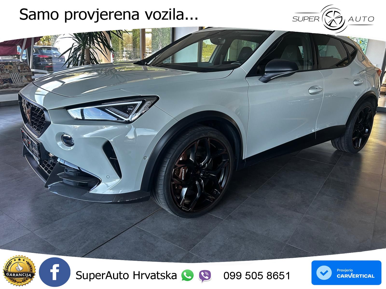 Cupra Formentor VZ5 2.5 TSI (390 KS) 4Drive DSG MATRIX+GR SJED+KAM