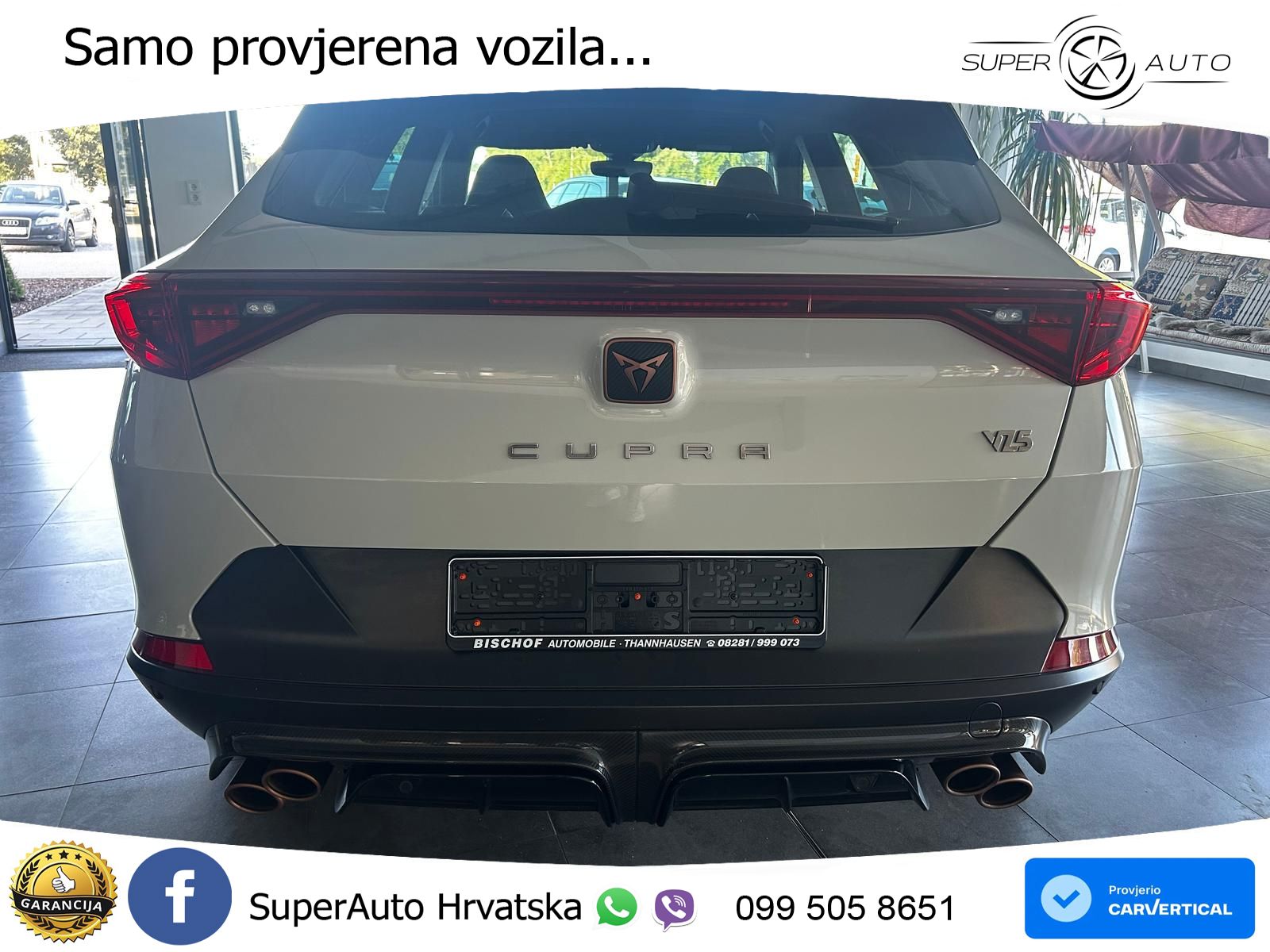 Cupra Formentor VZ5 2.5 TSI (390 KS) 4Drive DSG MATRIX+GR SJED+KAM