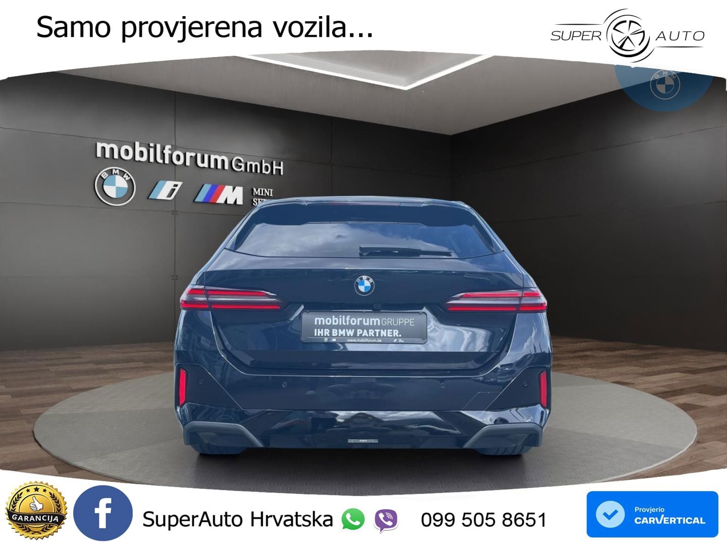 BMW 520d Touring (197 KS) Steptronic M Sport LED+GR SJED+ACC