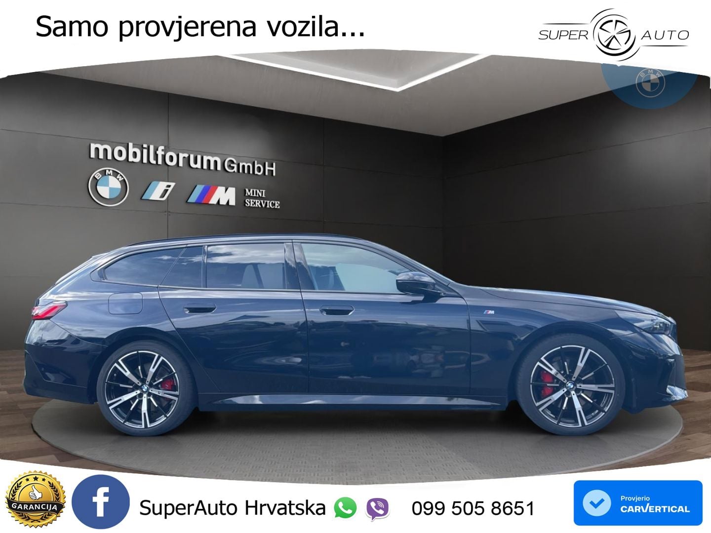 BMW 520d Touring (197 KS) Steptronic M Sport LED+GR SJED+ACC