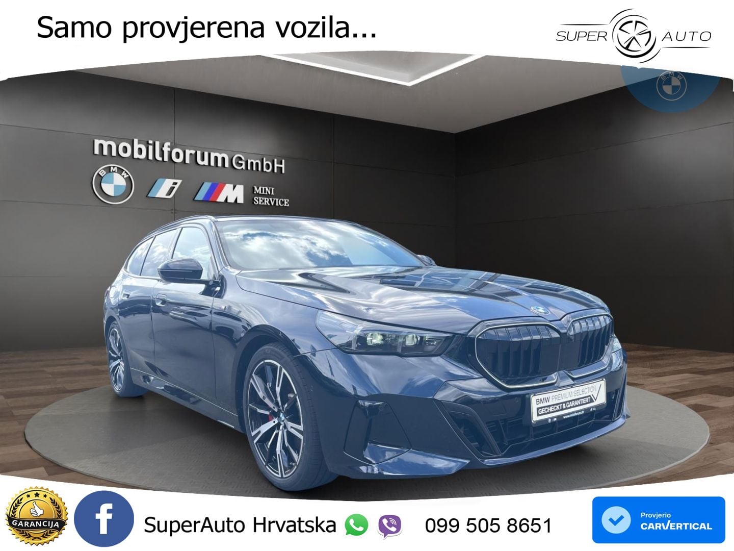 BMW 520d Touring (197 KS) Steptronic M Sport LED+GR SJED+ACC