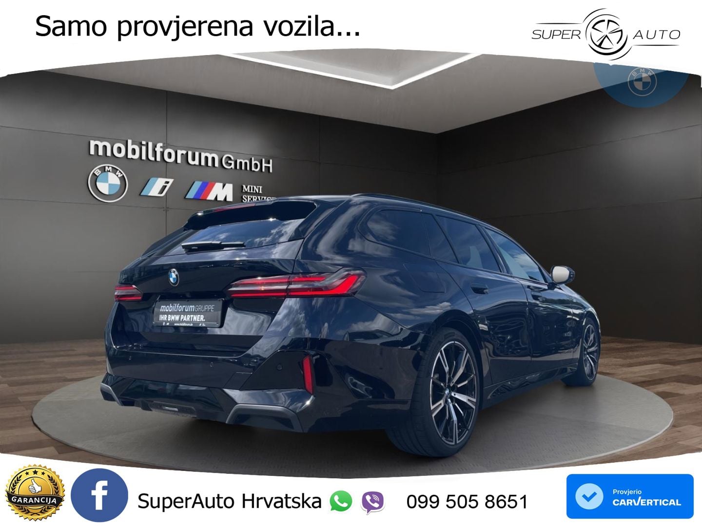 BMW 520d Touring (197 KS) Steptronic M Sport LED+GR SJED+ACC