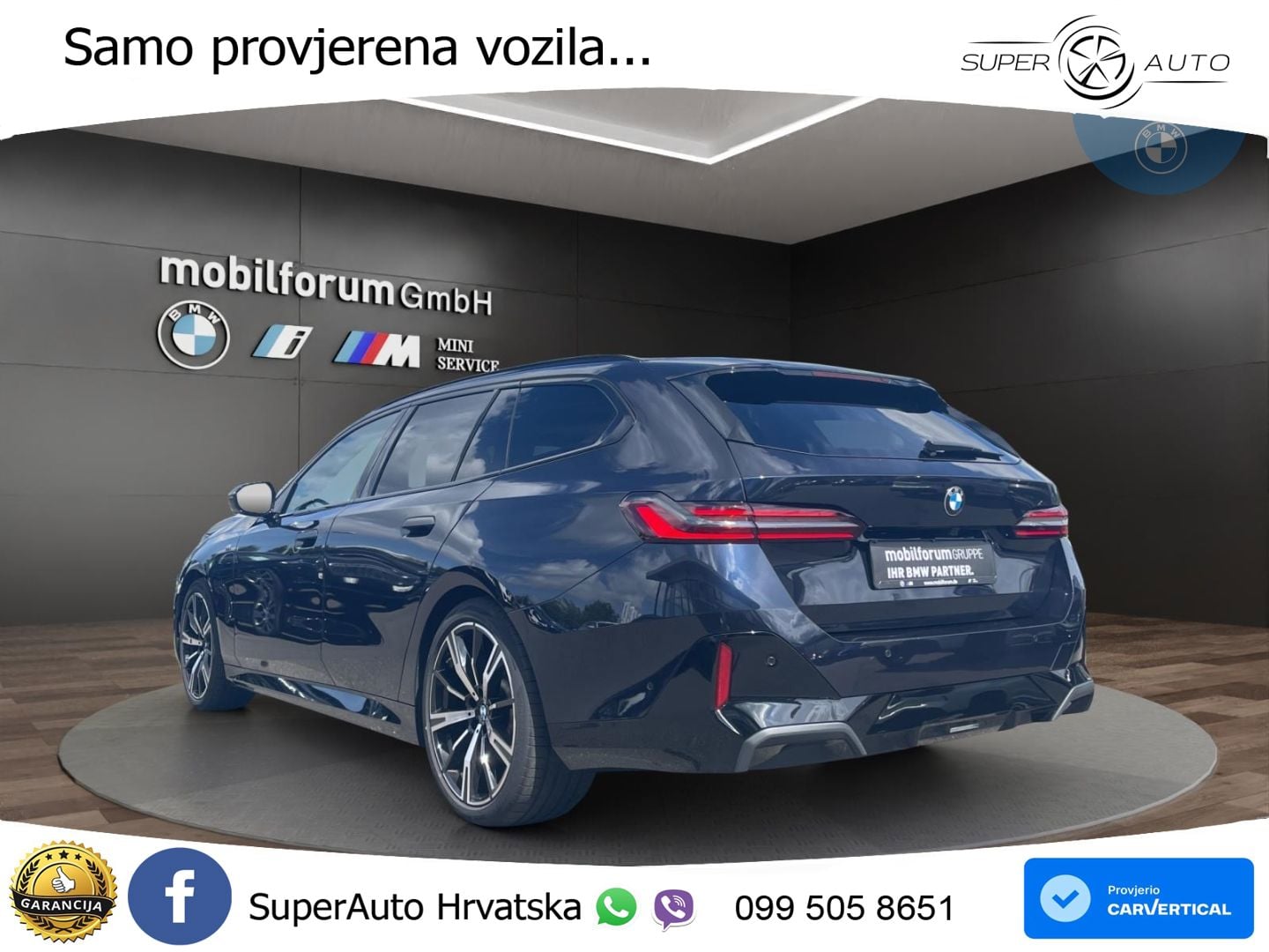 BMW 520d Touring (197 KS) Steptronic M Sport LED+GR SJED+ACC