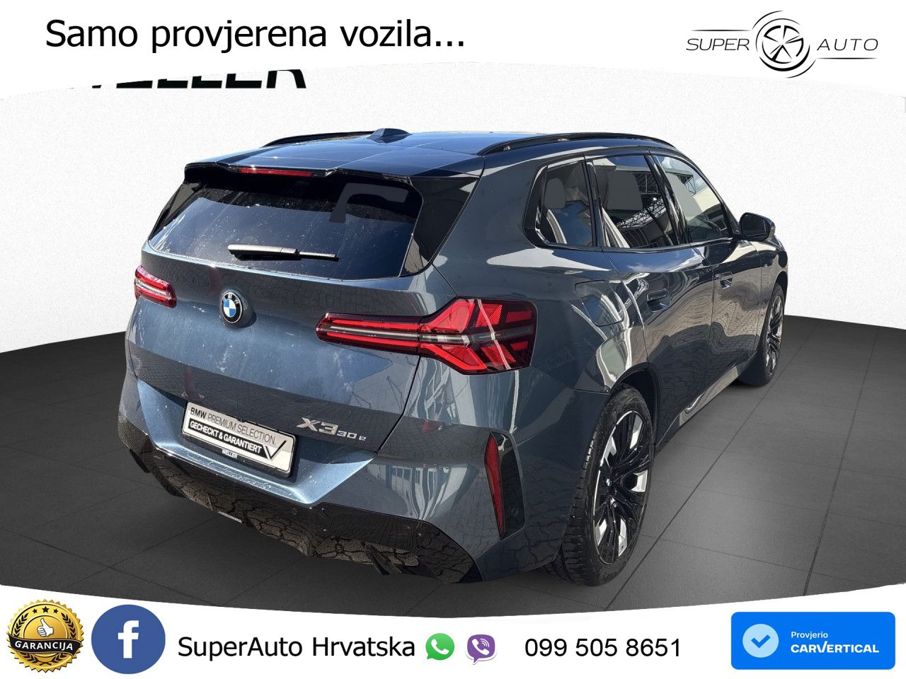 BMW X3 30e xDrive Steptronic M Sport LED+GR SJED+ACC