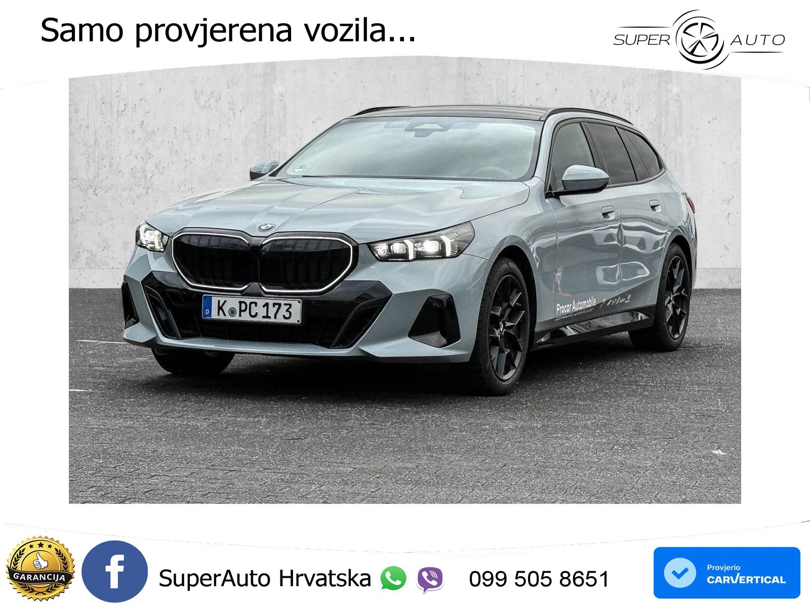 BMW 520d Touring (197 KS) xDrive Steptronic M Sport