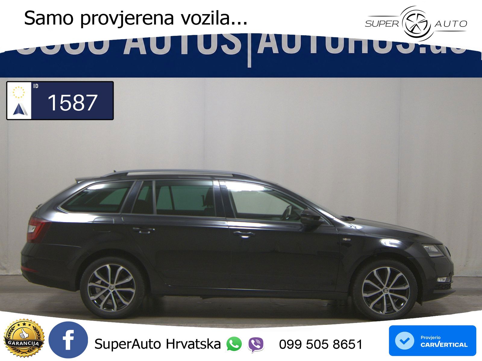 Škoda Octavia Combi 2.0 TDI (150 KS) LED+GR SJED+ACC