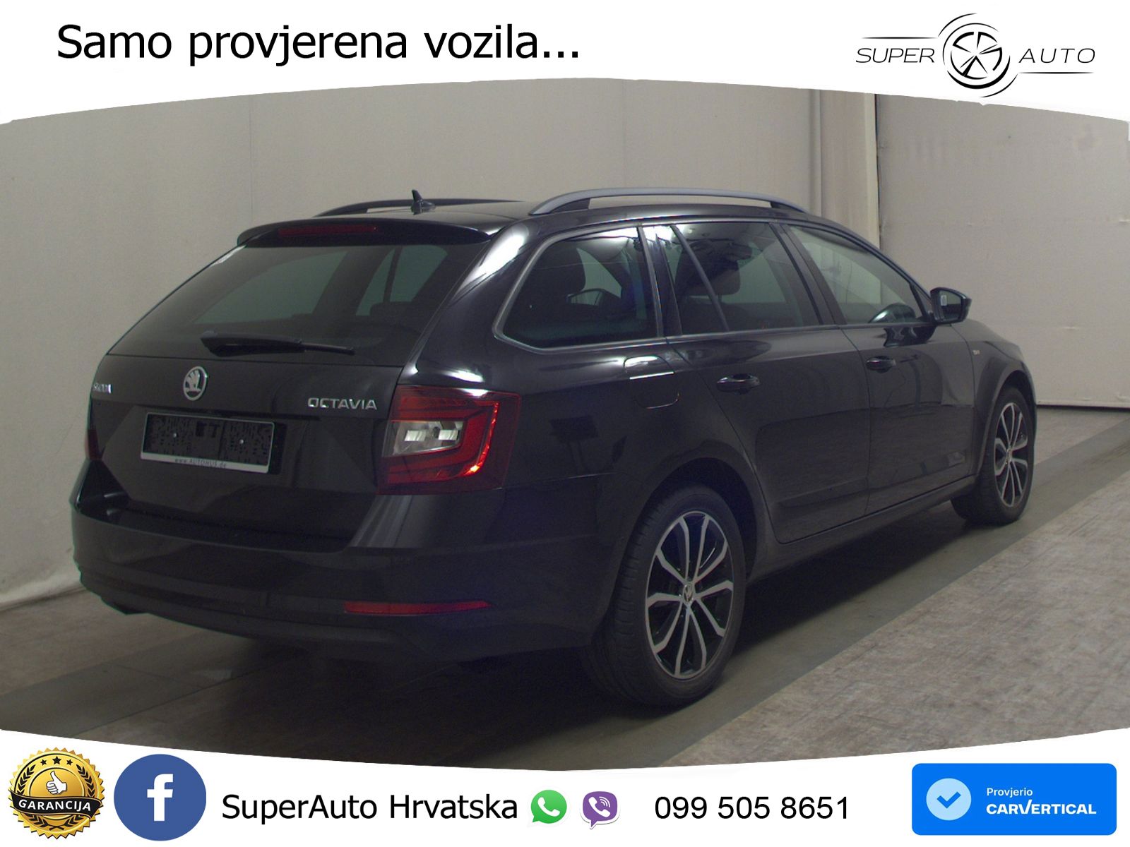 Škoda Octavia Combi 2.0 TDI (150 KS) LED+GR SJED+ACC