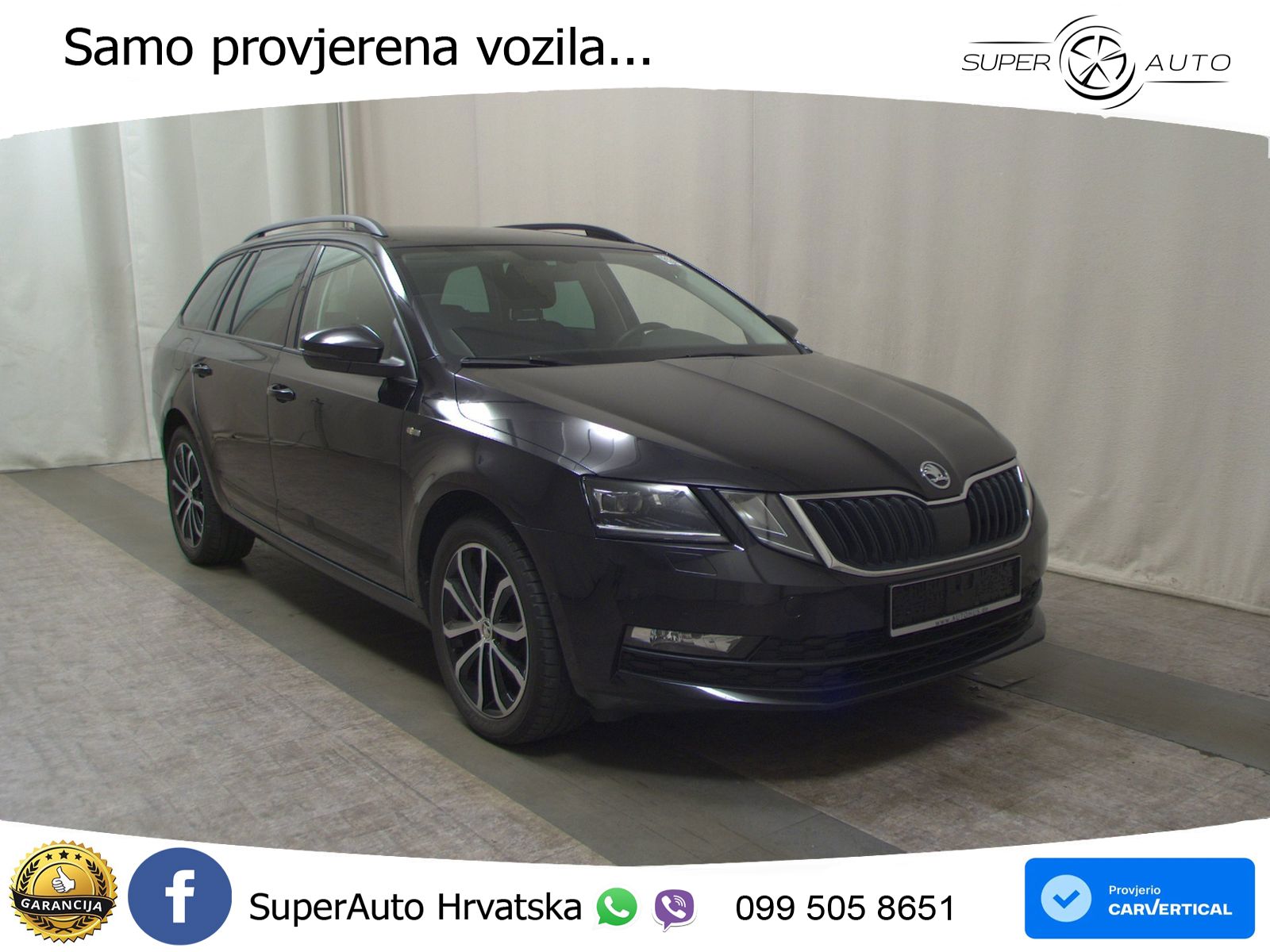 Škoda Octavia Combi 2.0 TDI (150 KS) LED+GR SJED+ACC