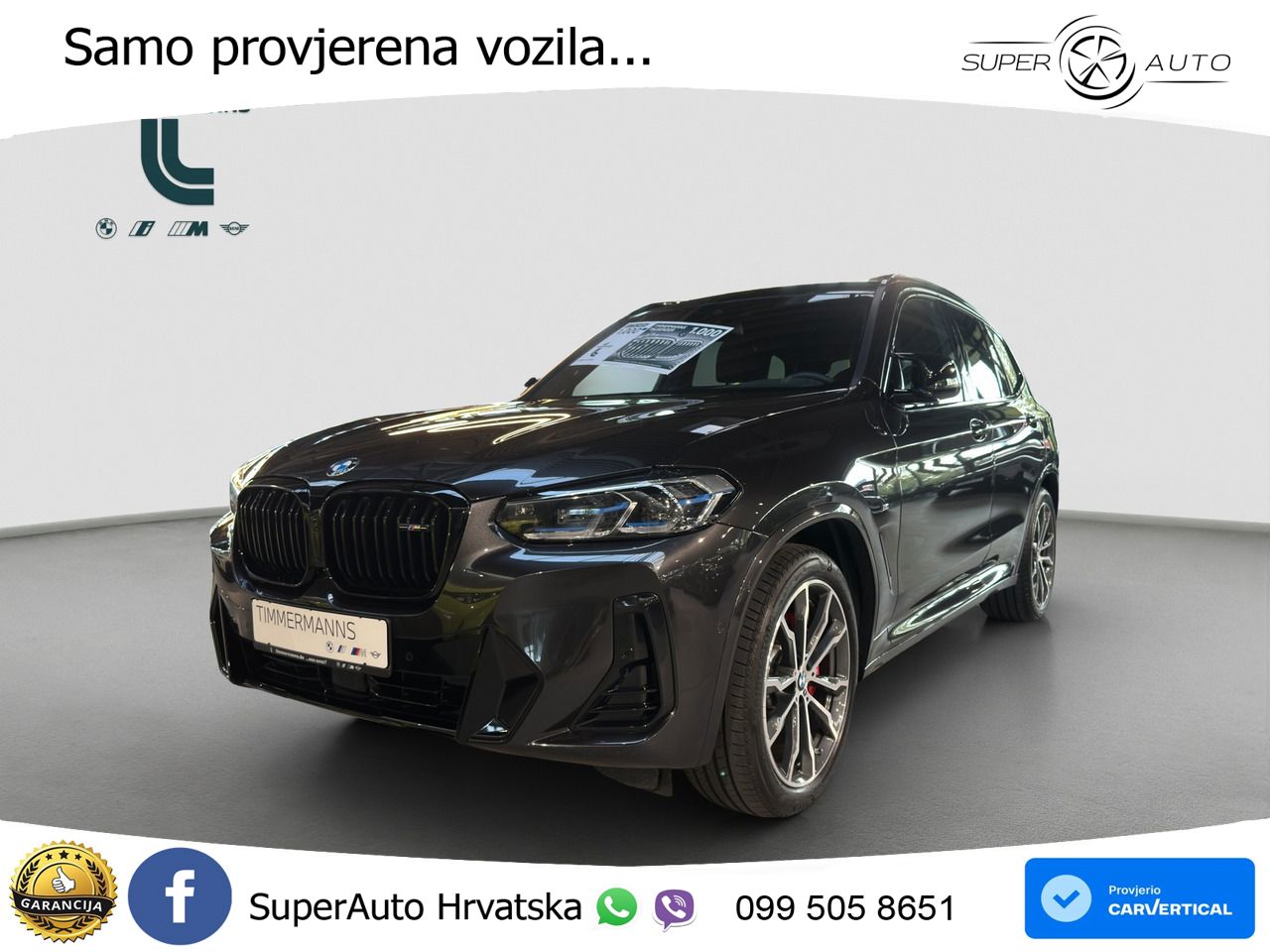 BMW X3 M40d xDrive Steptronic LED+GR SJED+ACC