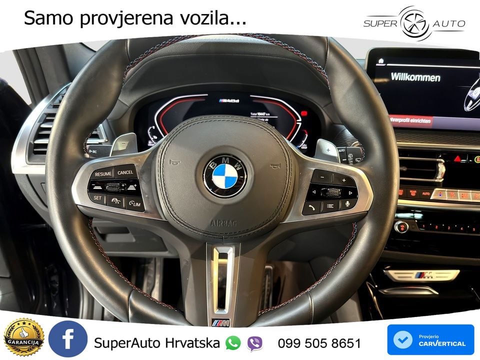 BMW X3 M40d xDrive Steptronic LED+GR SJED+ACC