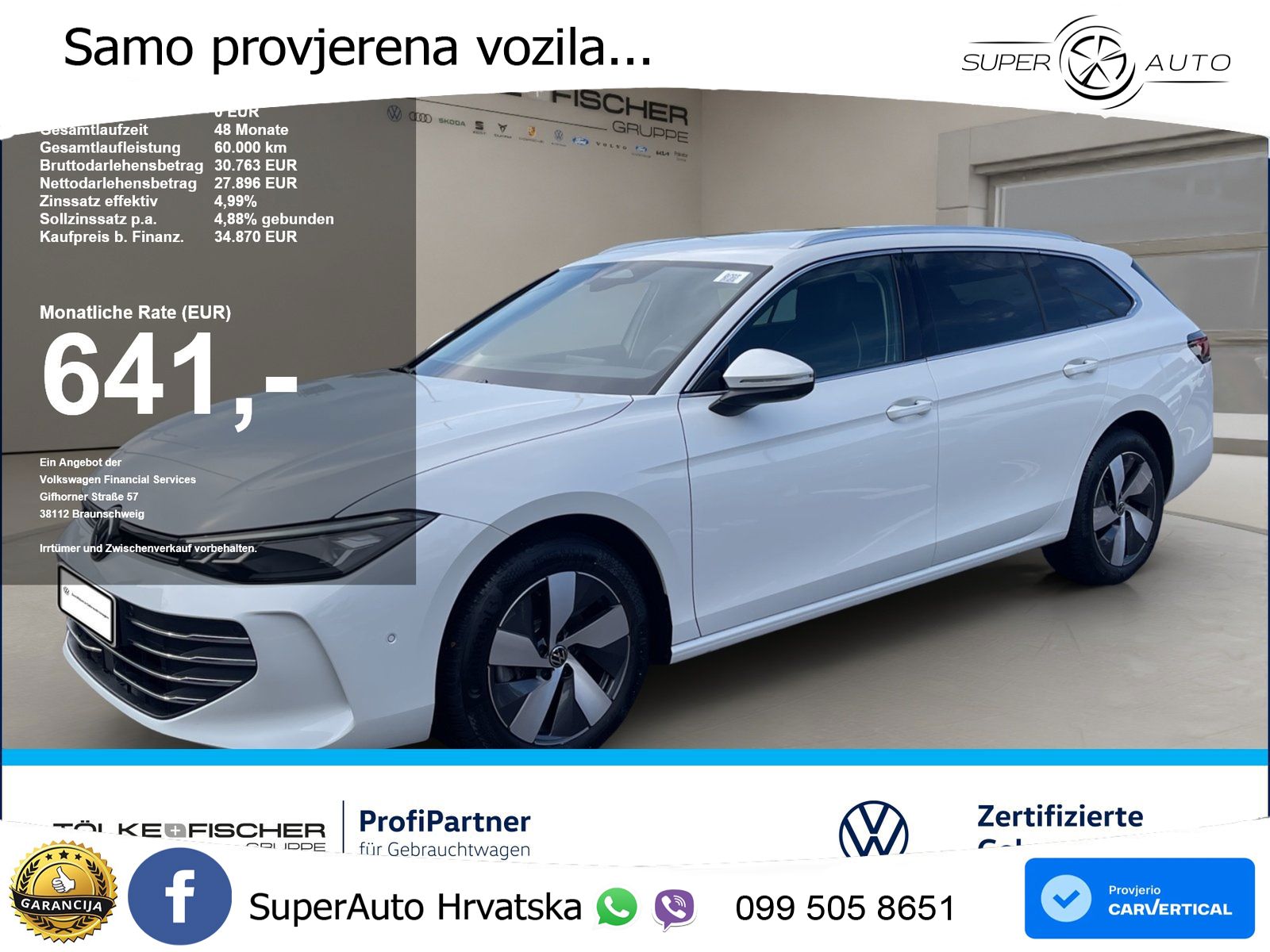 Volkswagen Passat Variant 1.5 eTSI (150 KS) DSG Business LED+GR SJED+ACC