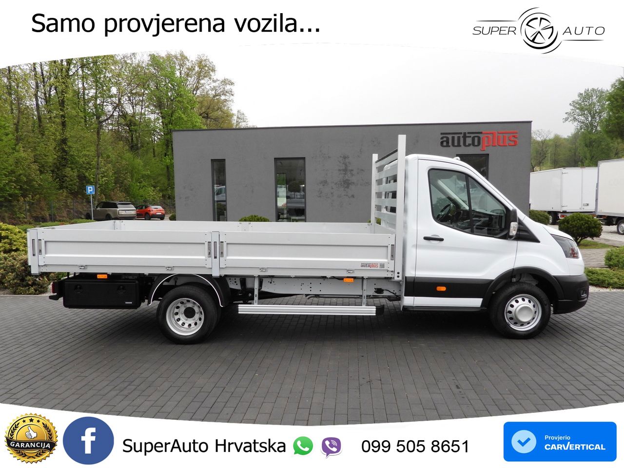Ford TRANSIT PRITSCHE 8 PALETTEN TEMPOMAT 170 KS