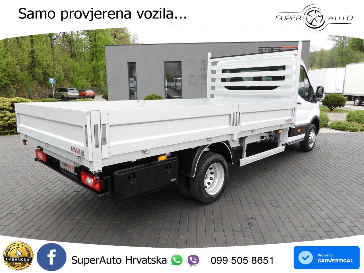 Ford TRANSIT PRITSCHE 8 PALETTEN TEMPOMAT 170 KS